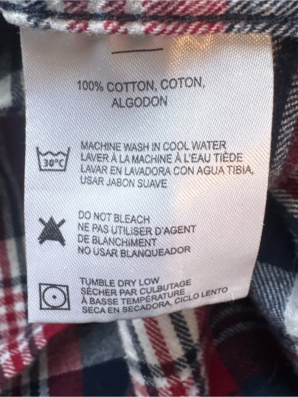 Boston Traders Men’s Plaid Flannel Shirt | Diagonal Pocket | Size Large - Picture 8 of 10
